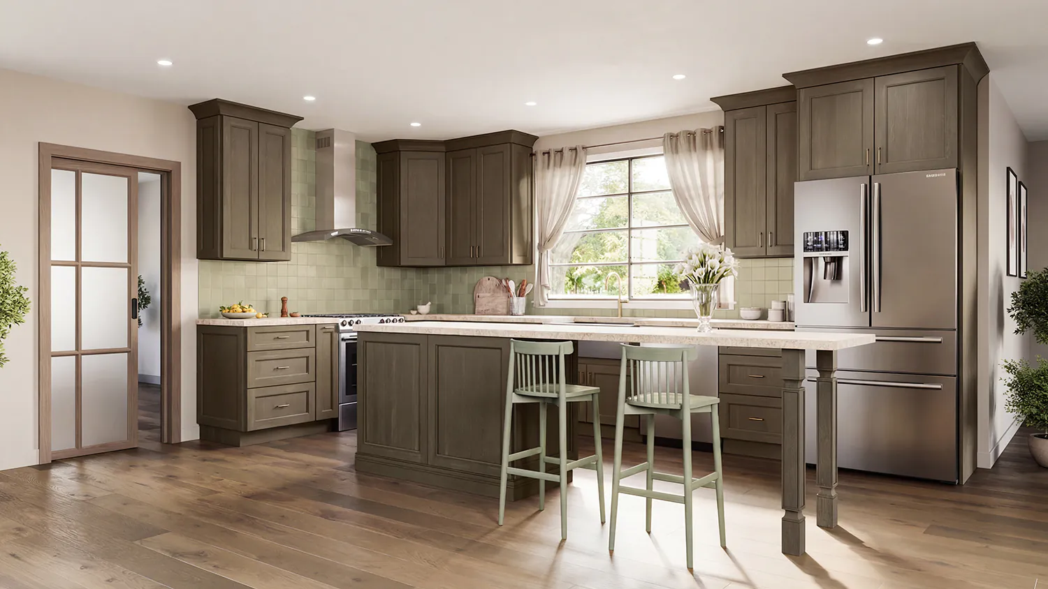 Brixton Brown Cabinets | Shop online at Wholesale Cabinets