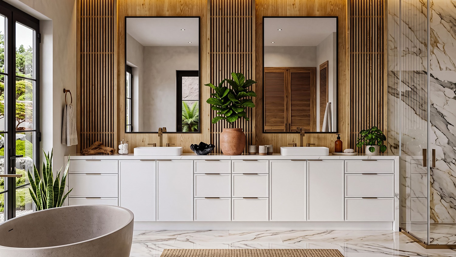 Brookes Slim White Shaker Cabinets | Shop online at Wholesale Cabinets