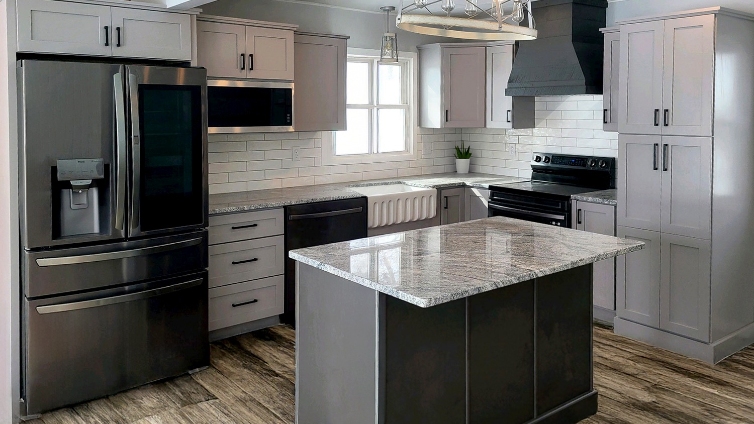 Dolphin Grey Shaker Cabinets | Shop online at Wholesale Cabinets