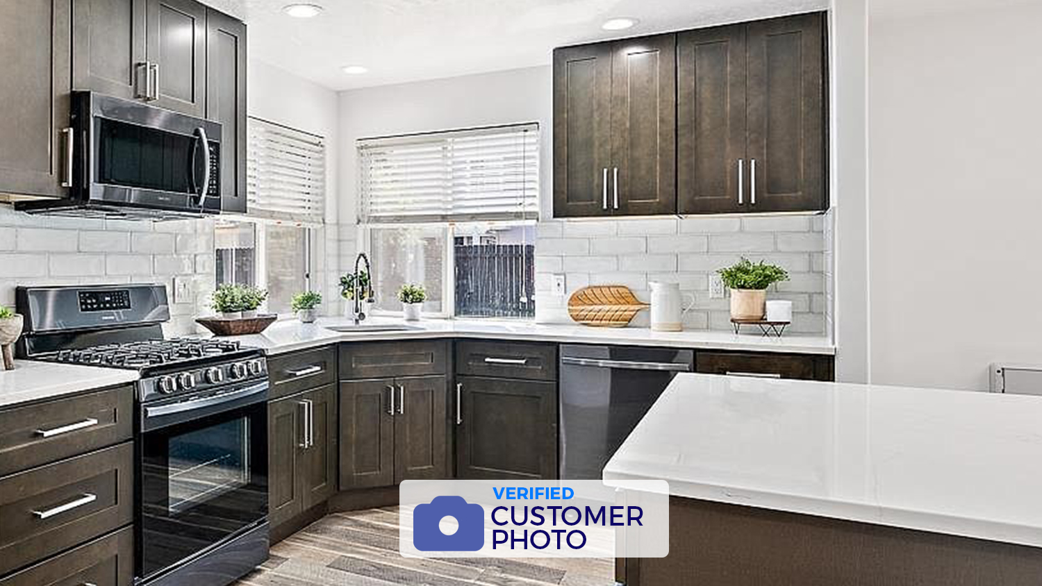 Lancaster Charcoal RTA Kitchen Cabine...