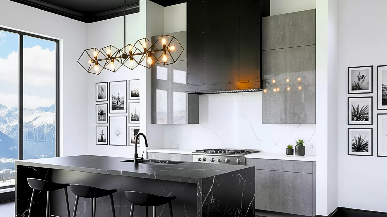 Beautiful view of Delaware Wholesale Kitchen Cabinets With Granite Sill