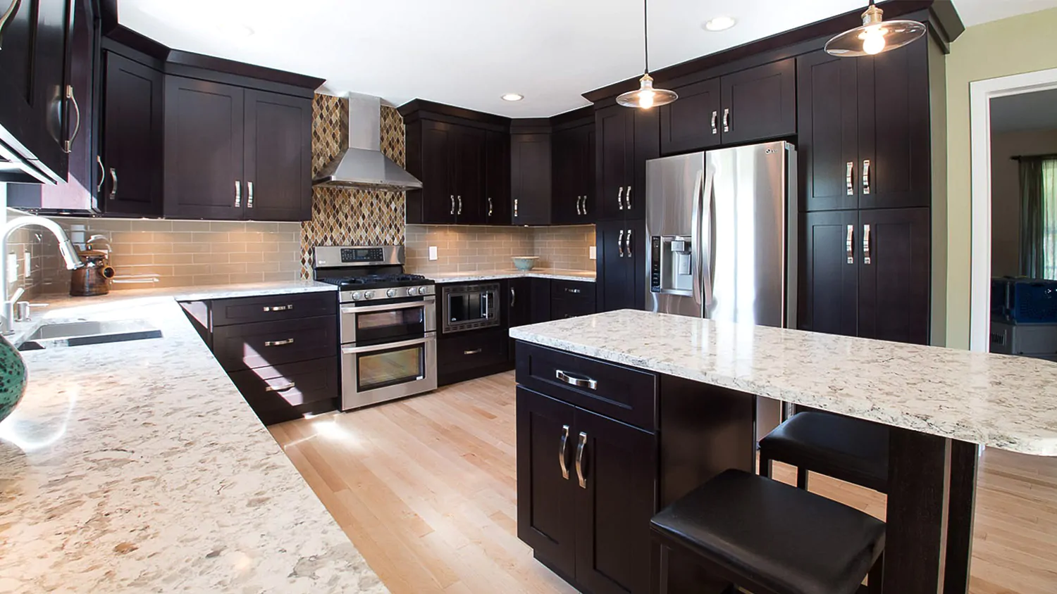 Mocha Shaker RTA Kitchen Cabinets by ...