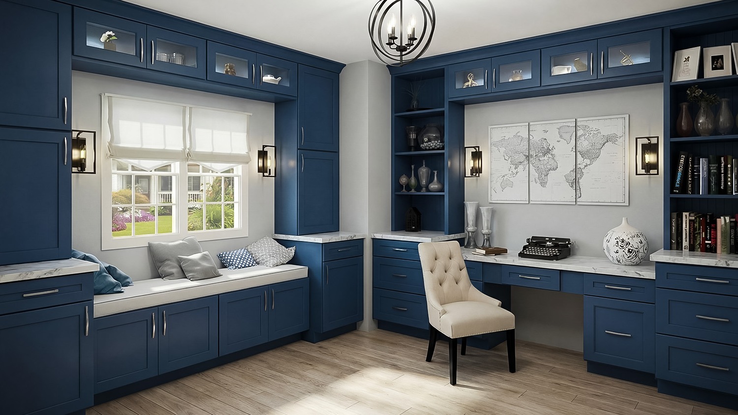 Navy Blue Shaker Navy Blue Shaker