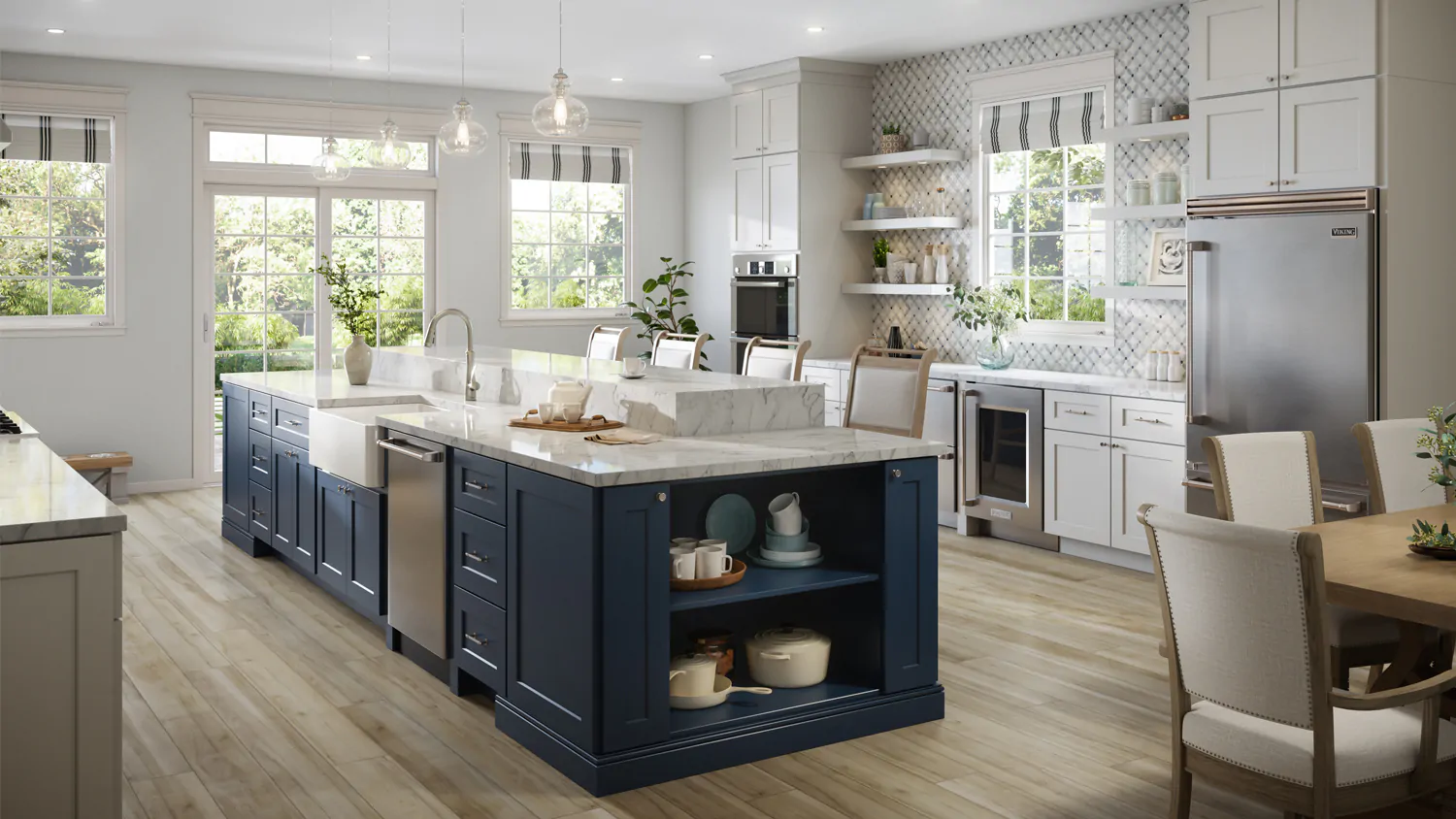 Navy Blue Shaker Shop online at Wholesale