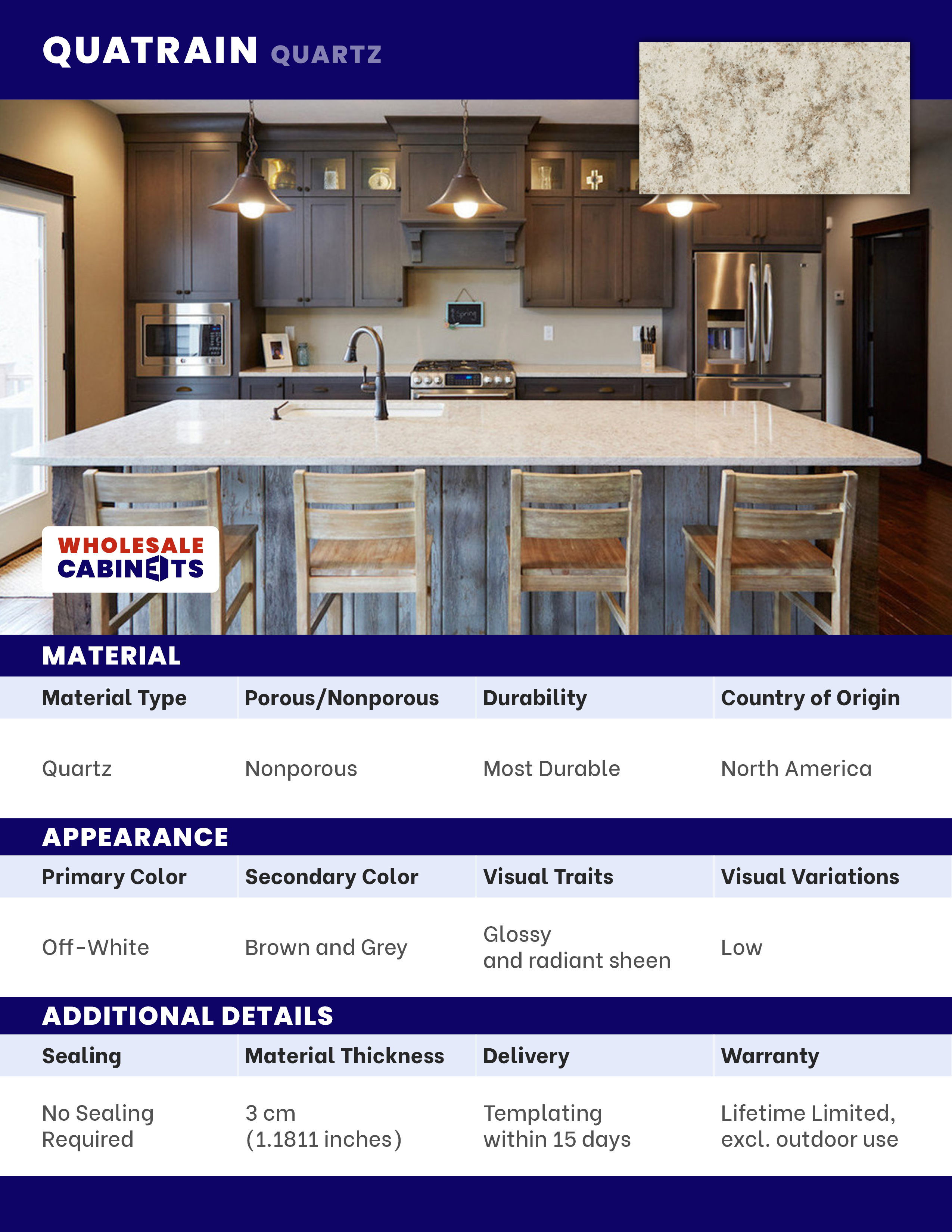 Countertops | Order Granite and Quartz Samples