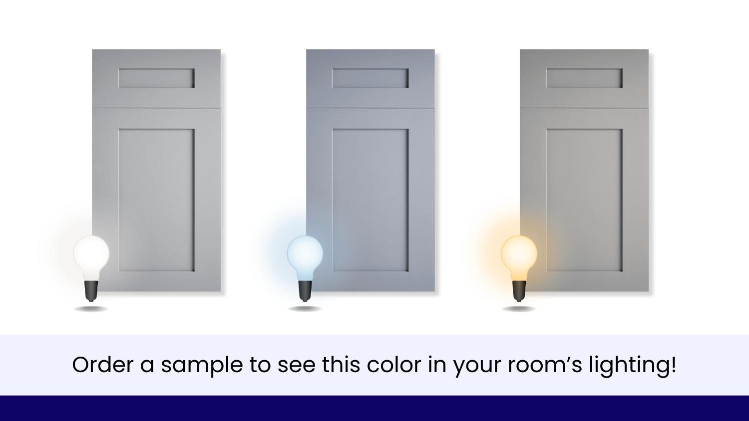 Dolphin Grey Shaker Cabinets | Shop online at Wholesale Cabinets