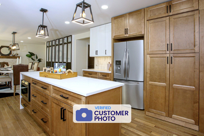 How many do I need? Modern and bright kitchen