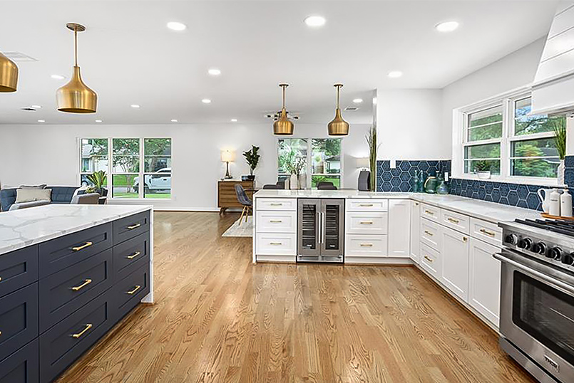 Choosing Your Kitchen Cabinet Style Two styles of cheap cabinets