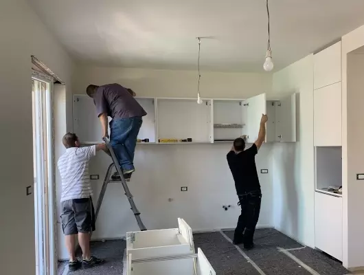 How to Install Kitchen Cabinets
