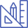 Measuring tools icon